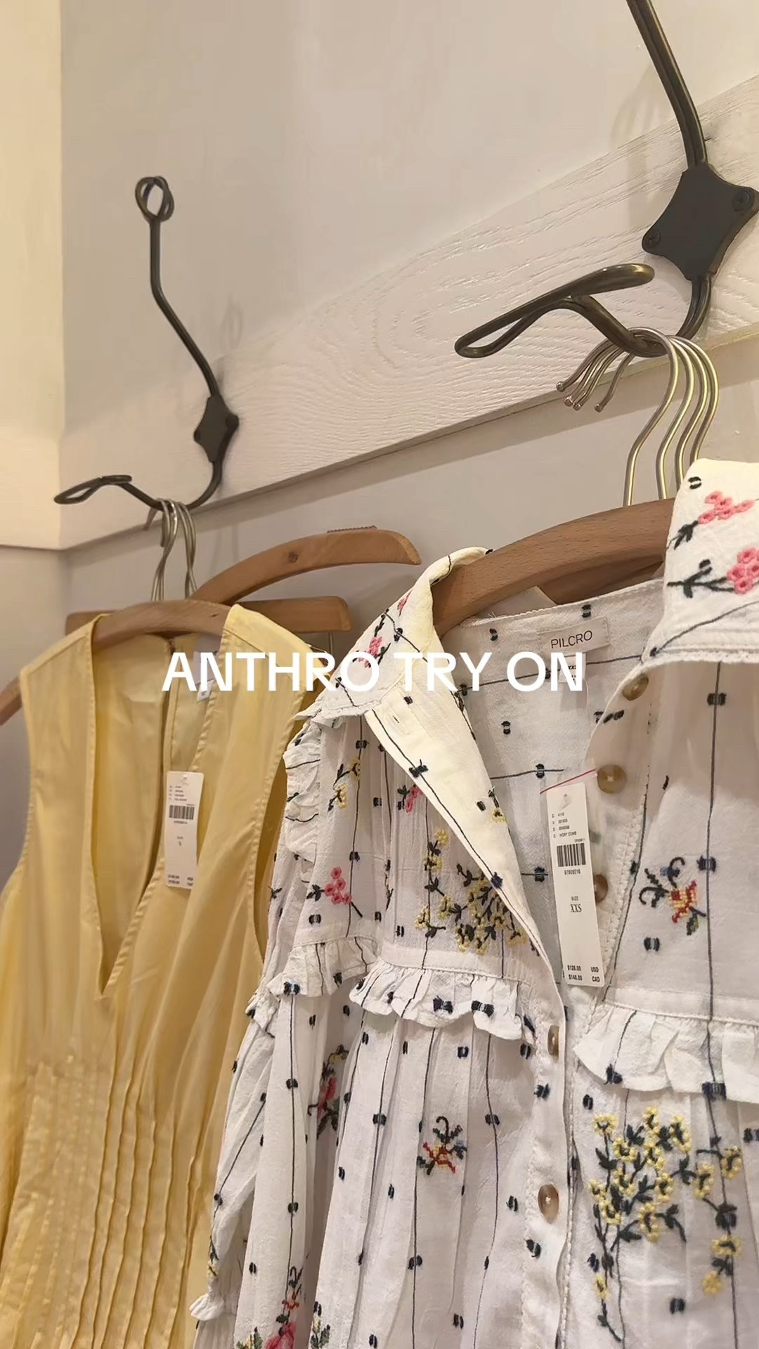 anthro try on!
button down-xxs, second top xs, jean shorts size 25, purple top small, white floral top xs, blue tank xxs, white pants 24, romper xxs (runs very short!!), shorts size 0 

#LTKFindsUnder100 #LTKWatchNow #LTKStyleTip