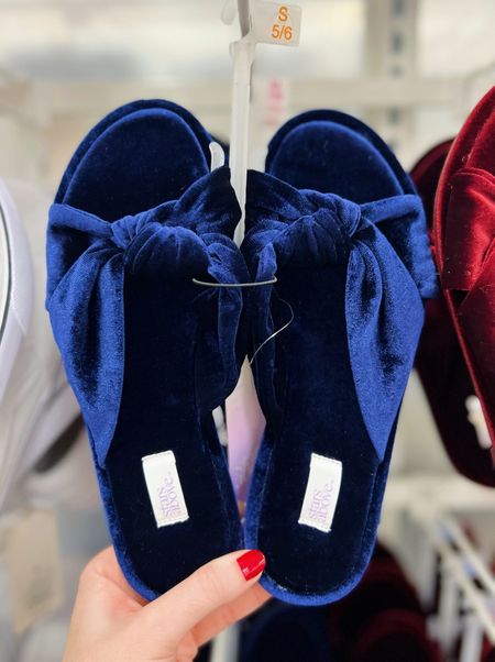 Target velvet slide slippers

#LTKshoecrush #LTKstyletip #LTKunder50