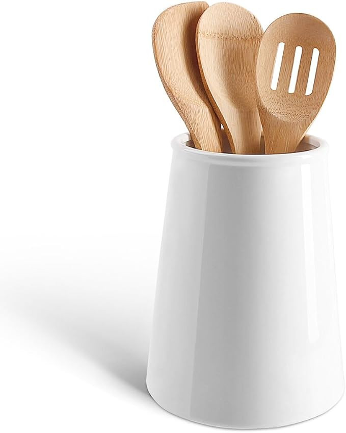 Sweese 801.101 Porcelain Utensil Holder for Kitchen, White | Amazon (US)