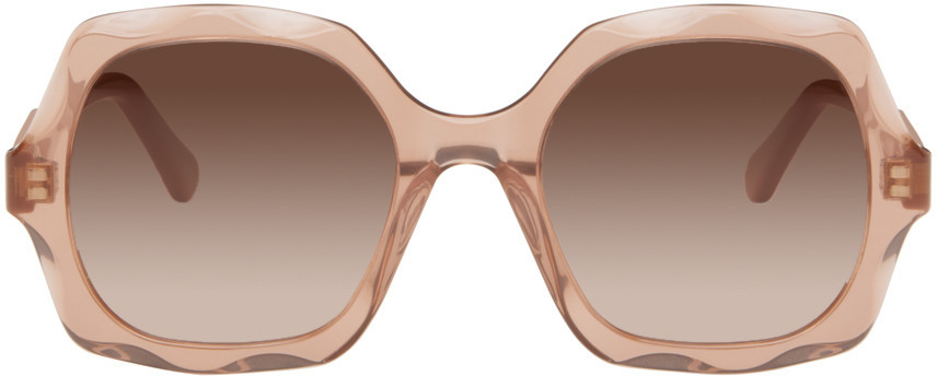 Chloé Pink Olivia Sunglasses | SSENSE