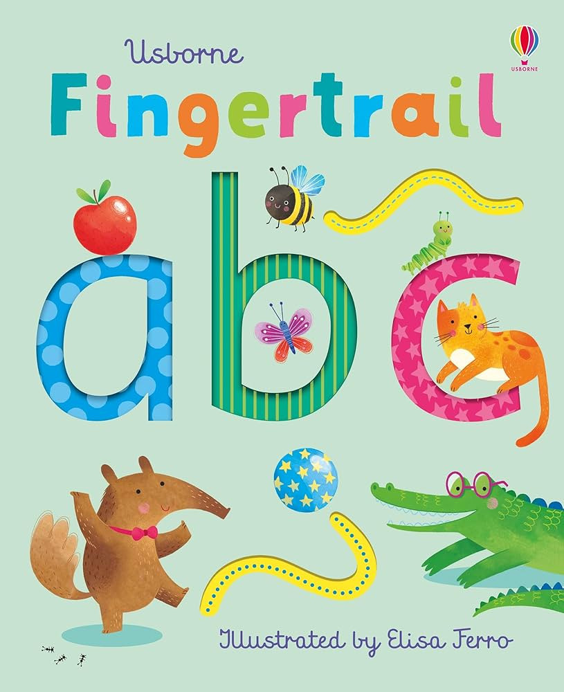 Fingertrail abc: A Kindergarten Readiness Book For Kids – A Charming Introduction to the Alphabet and Letters for Children (Ages 2-4) | Amazon (US)