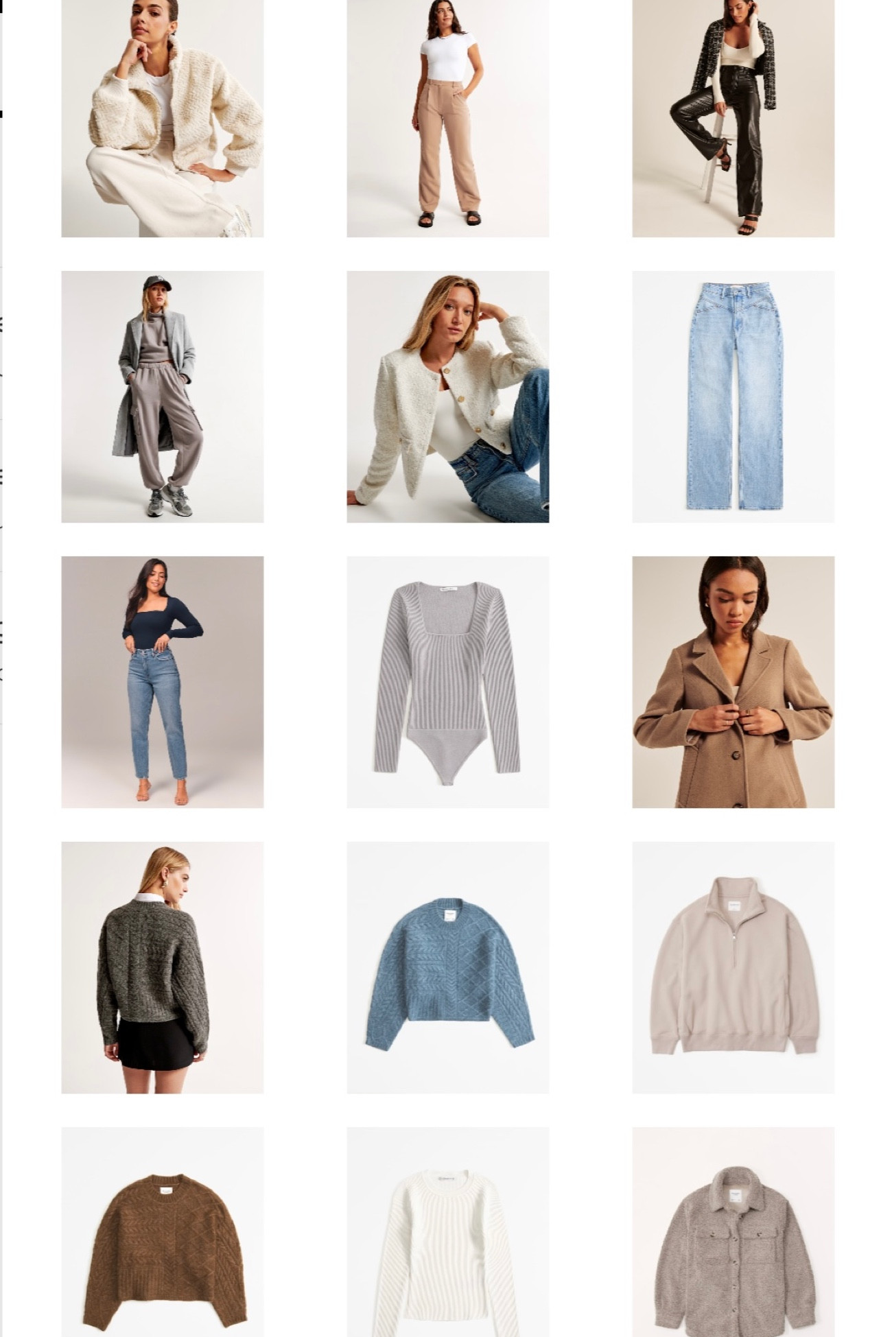 Limited time sale at Abercrombie 15% off on almost everything and 20% off sweaters 🫶

#LTKSeasonal #LTKGiftGuide #LTKsalealert