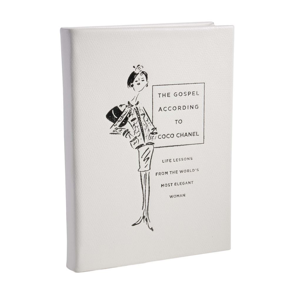 The Gospel According to Coco Chanel - Leatherbound Book | West Elm (US)
