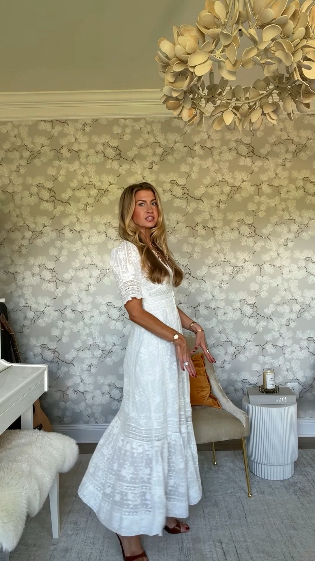 Sunday white lace dress: TTS, wearing a 0
Brown kitten heels: TTS

Sunday style, bridal dress

#LTKootd #LTKgrwm #LTKWedding