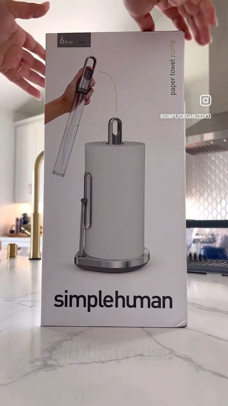 Sharing my new favorite find with you, an all-in-one cleaning kit from @simplehuman . 

Why I love it:

- space saver 
- eliminates clutter 
- good quality pump 
- scent and cleaning efficiency of grapefruit tablet is good 
- comes in gold, silver, white & black - silver is shown (I only wish I got gold to match with our new hardware) 

What do you think? Is this something you would use? 

Thanks for watching ✌🏼

-
-

#simplyorganizedco #organization #organizedhome #kitchen #kitchengoals #kitchendesign #kitchendrawers #kitchenorganization #kitcheninspo #kitcheninspiration #kitchenmakeover 
#amazonfinds #amazonhome #amazoninfluencer #amazonreview #amazonreviewer #amazonshopping #amazonmusthaves #simplehuman #simplicity #kitchenfinds

#LTKhome #LTKFind #LTKfamily