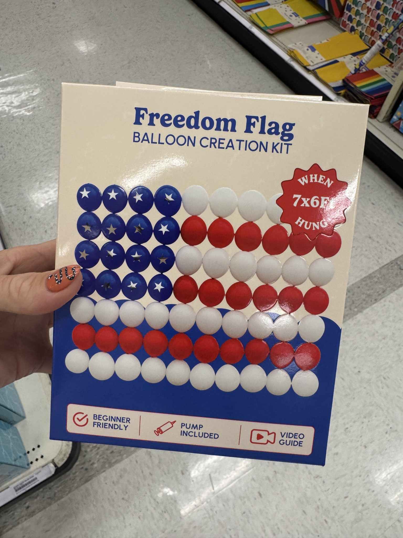 The new balloon kits at target are so good!  Loving this Fourth of July balloon decor.  Great for your Memorial Day party too! 

#July4 #BalloonGarland #PartyDecor #July4Party #SummerParty #MemorialDay ￼

#LTKHome #LTKSeasonal