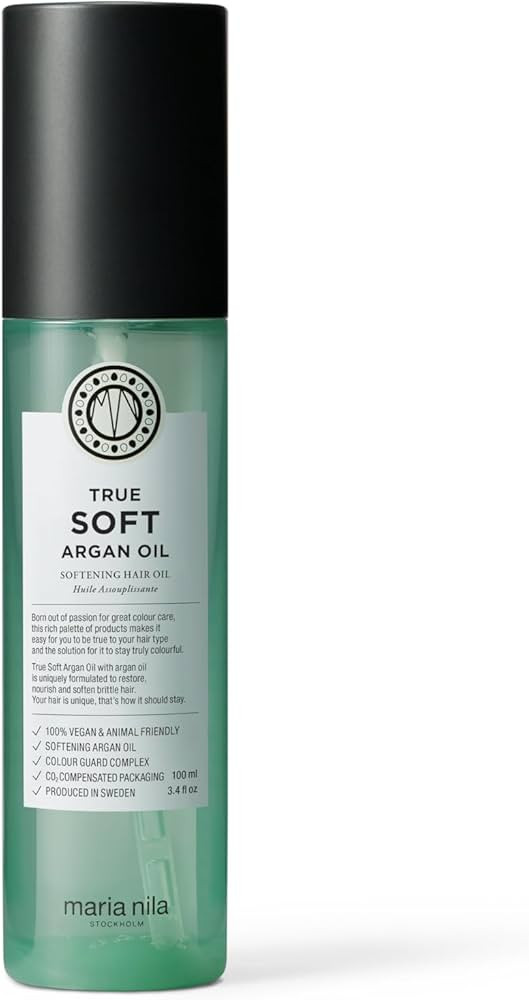 Maria Nila True Soft, For Dry Hair, Argan Oil Remoisturises & Reduces Frizz, 100% Vegan & Sulfate... | Amazon (US)