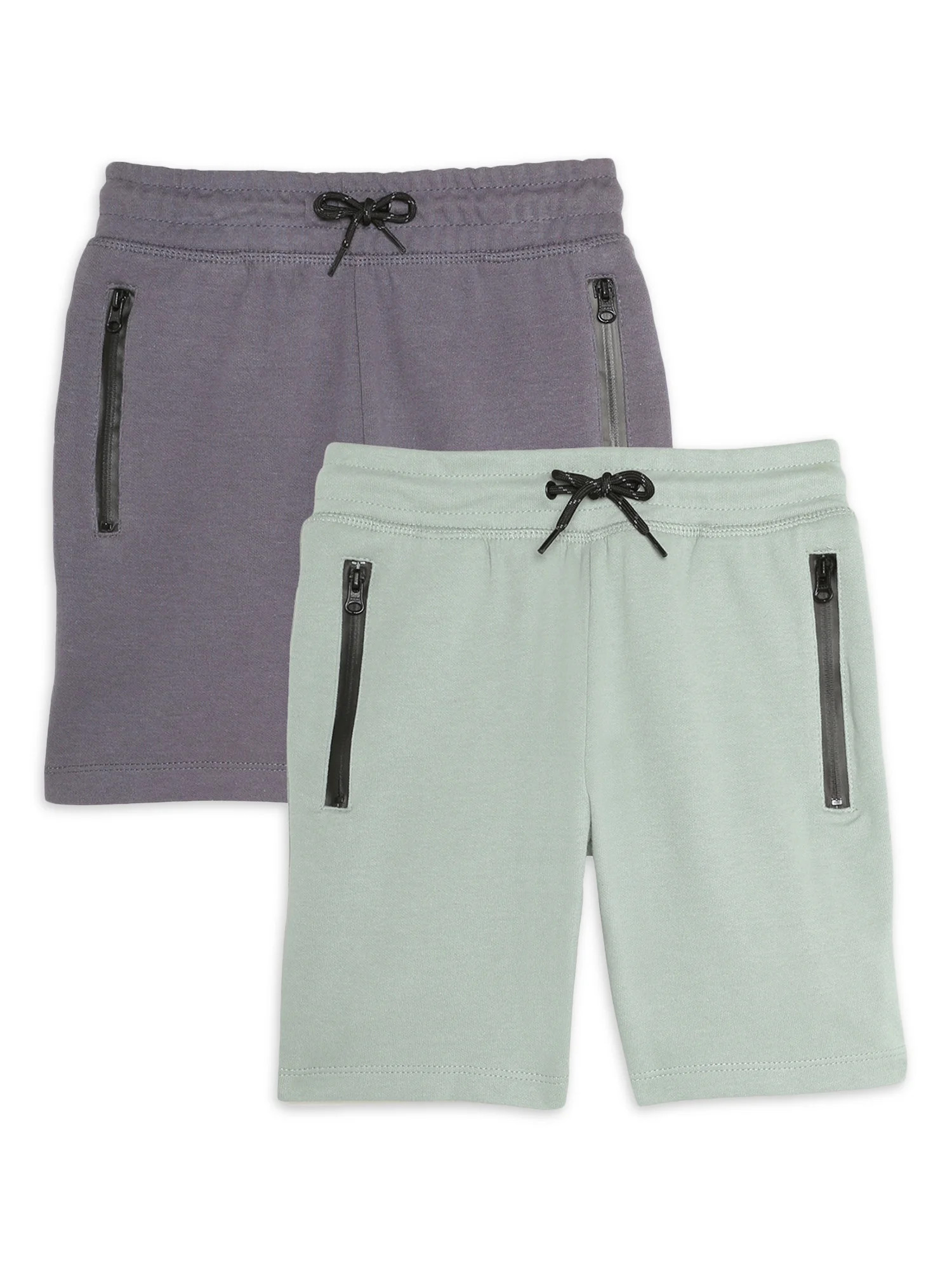 Wonder Nation Boys Lounge Shorts, 2-Pack, Sizes 4-18 & Husky - Walmart.com | Walmart (US)
