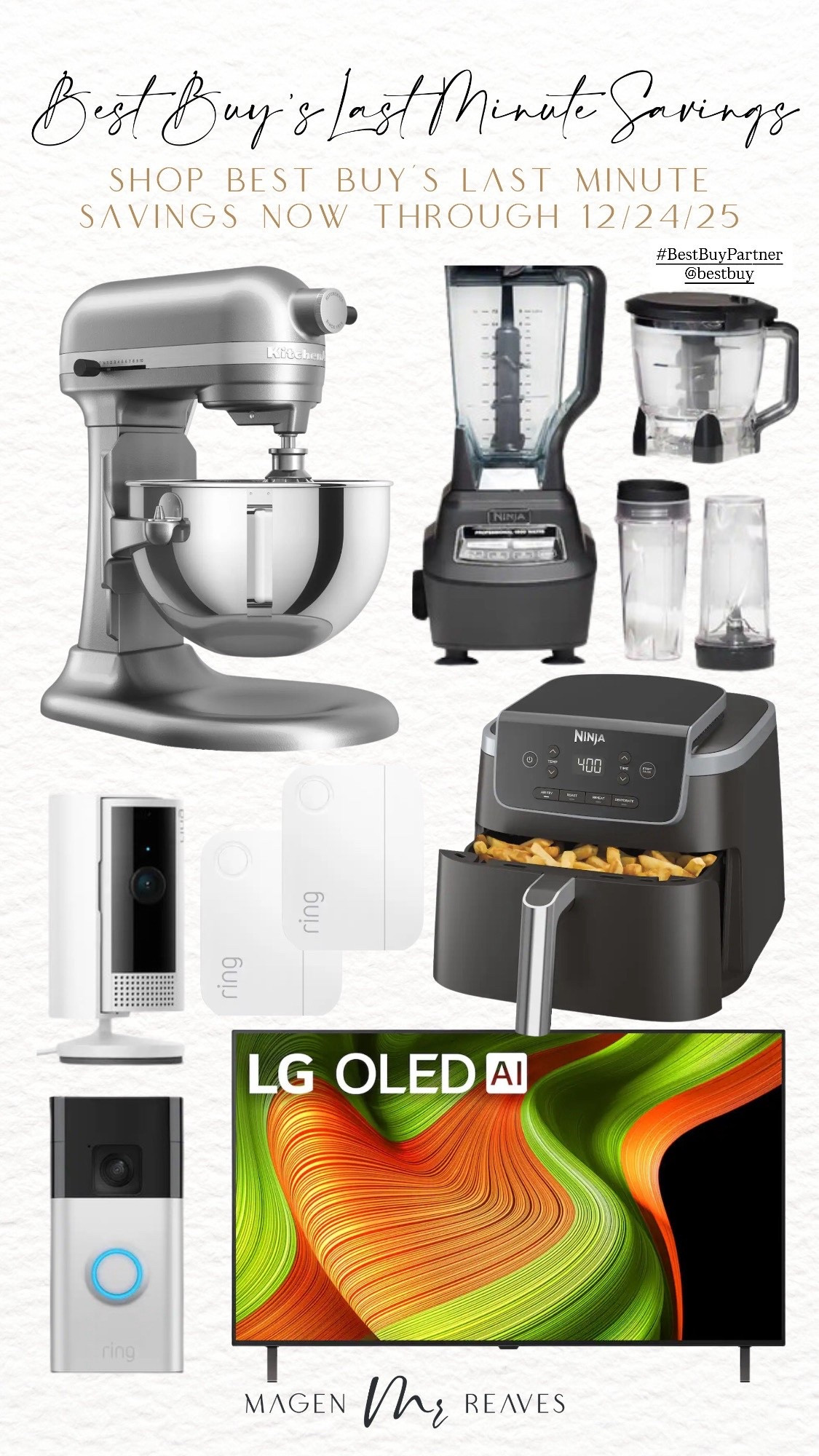 #BestBuyPartner Best Buy has some of the top last-minute deals right now through 12/24/25!! Whether you’re still shopping for gifts or you just can’t resist a good deal, they’ve got you covered with sales on top tech, home security, and so much more. @bestbuy