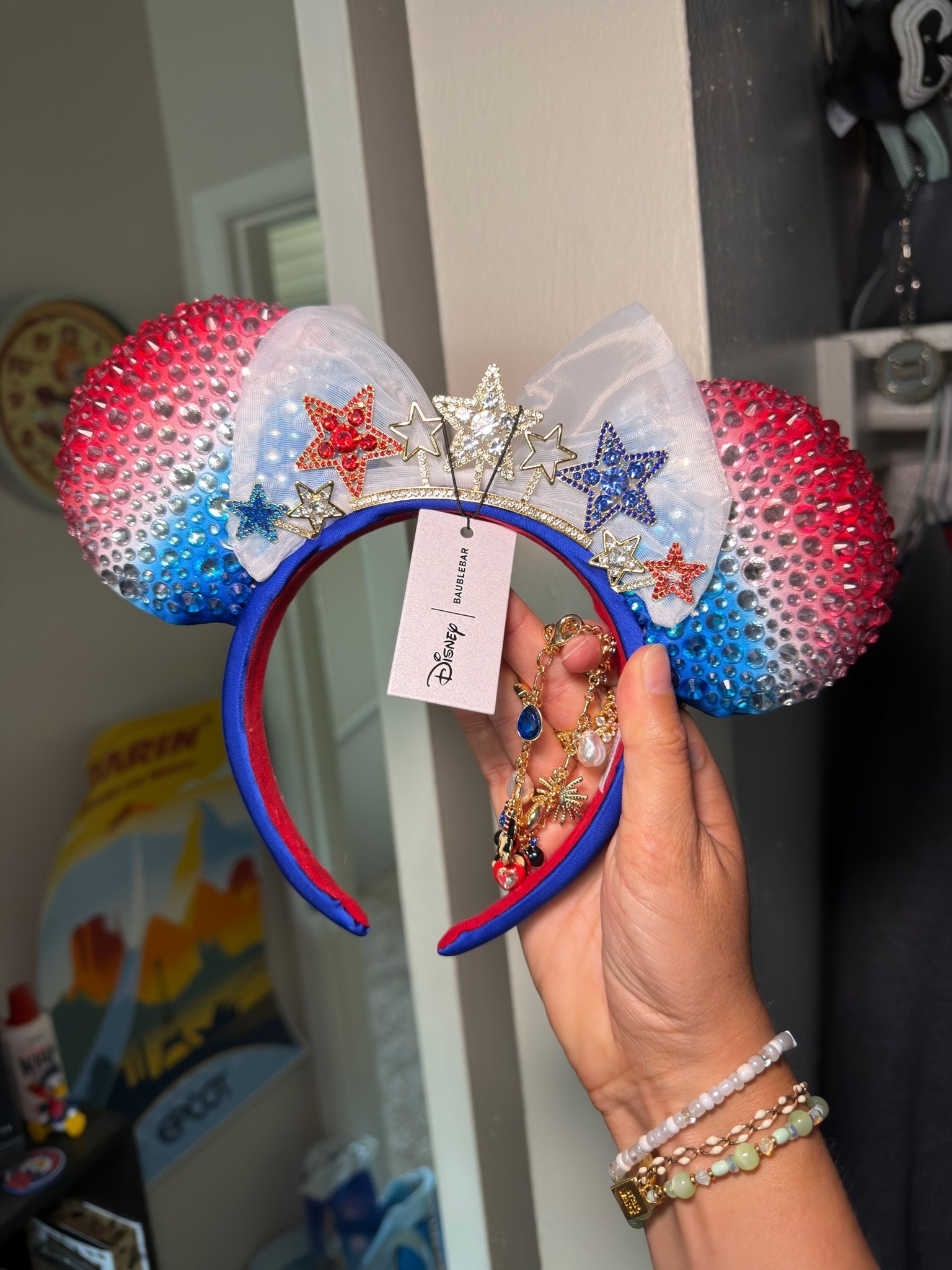 New 4th of July ears from baublebar! Bedazzled and starry ✨

#LTKSeasonal #LTKBeauty
