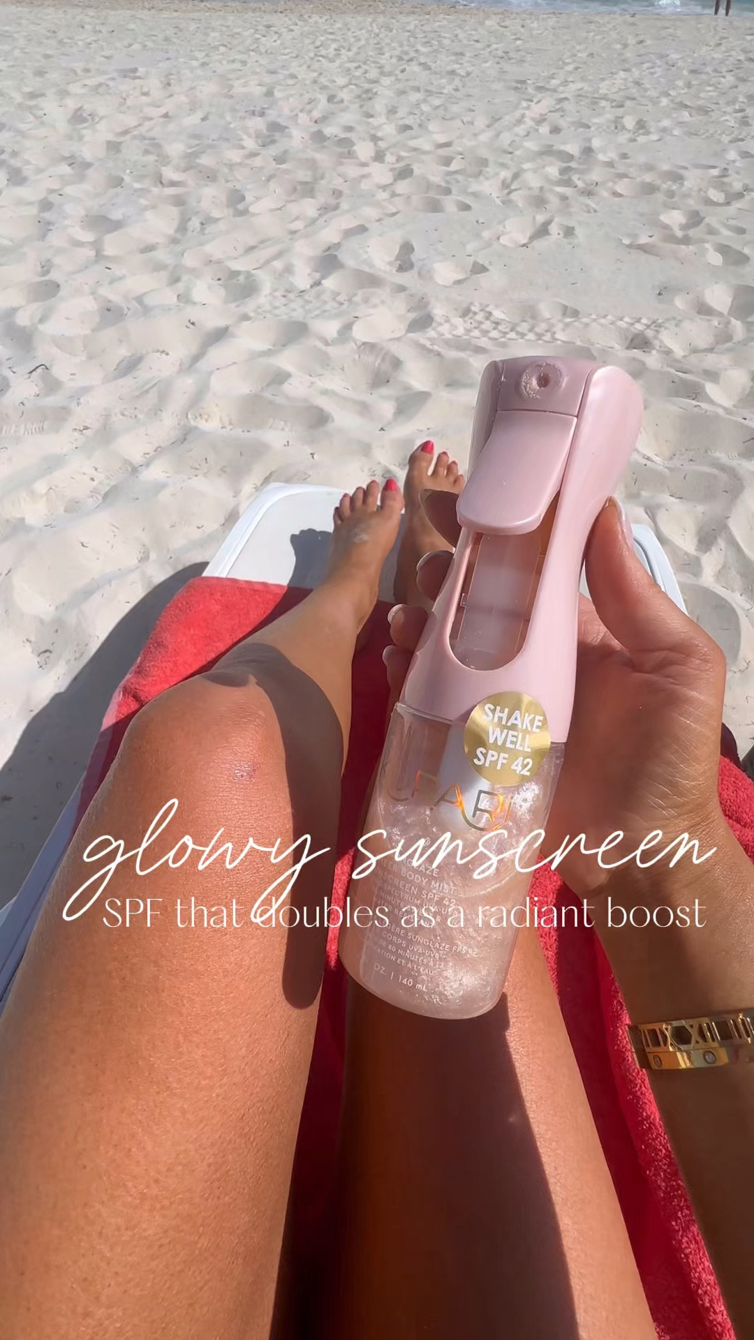 Body mist glow sunscreen 

#LTKSeasonal #LTKBeauty #LTKSwim