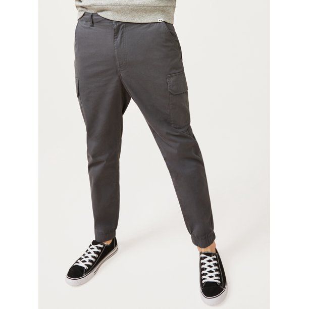 Free Assembly Men's Cargo Joggers | Walmart (US)