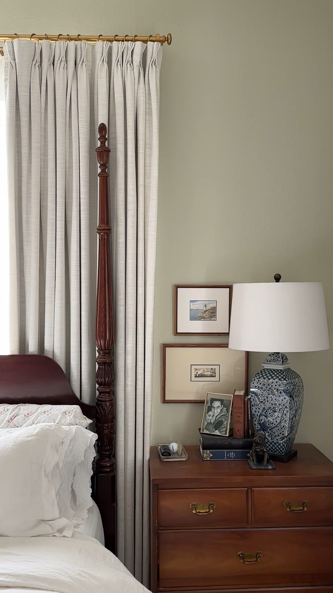 Our beautiful new curtains from Two Pages 🍂 they have absolutely transformed our bedroom! We got the Liz Linen Drape Pleated in the color Ivory White 🤎

#LTKHome