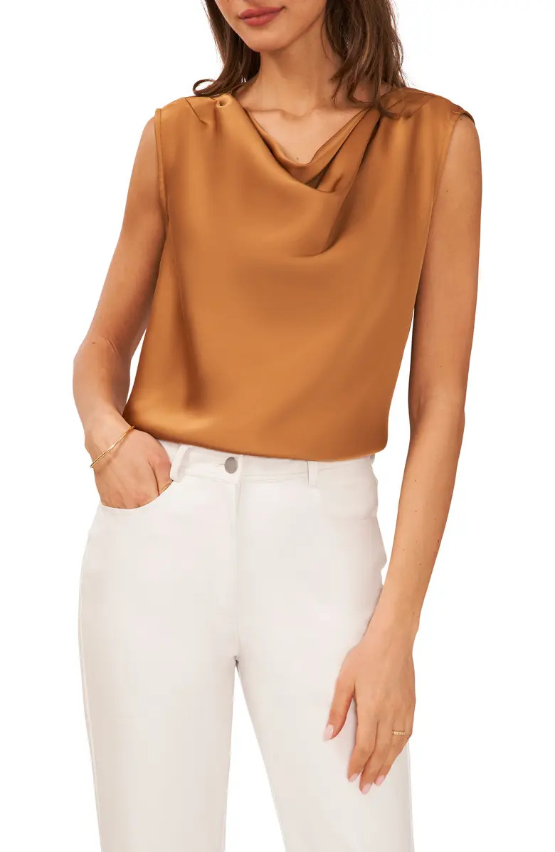 Cowl Neck Sleeveless Top | Nordstrom