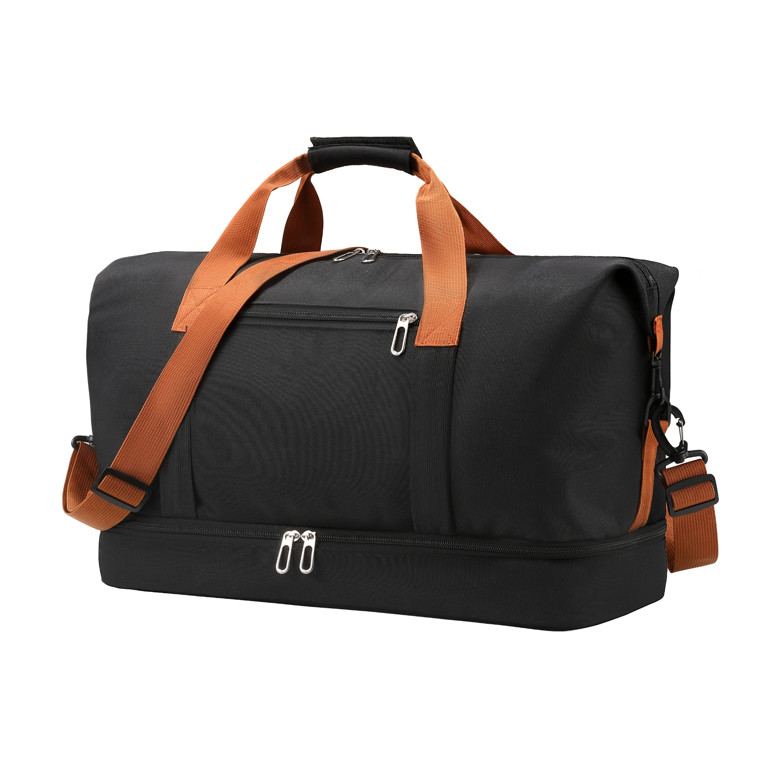 YOETEY Tote Bag for Men and Women, Foldable Duffel Bag with Zippers Large Shoulder Bag for Travel | Walmart (US)