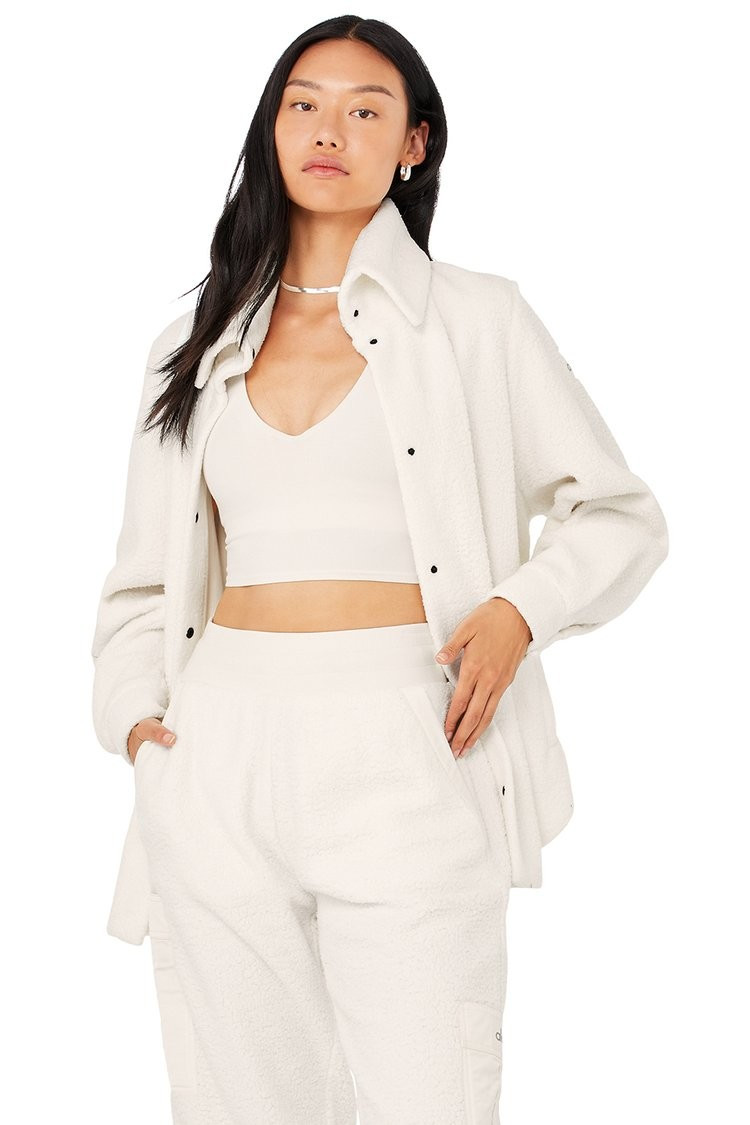 Micro Sherpa Envy Shacket | Alo Yoga (US)
