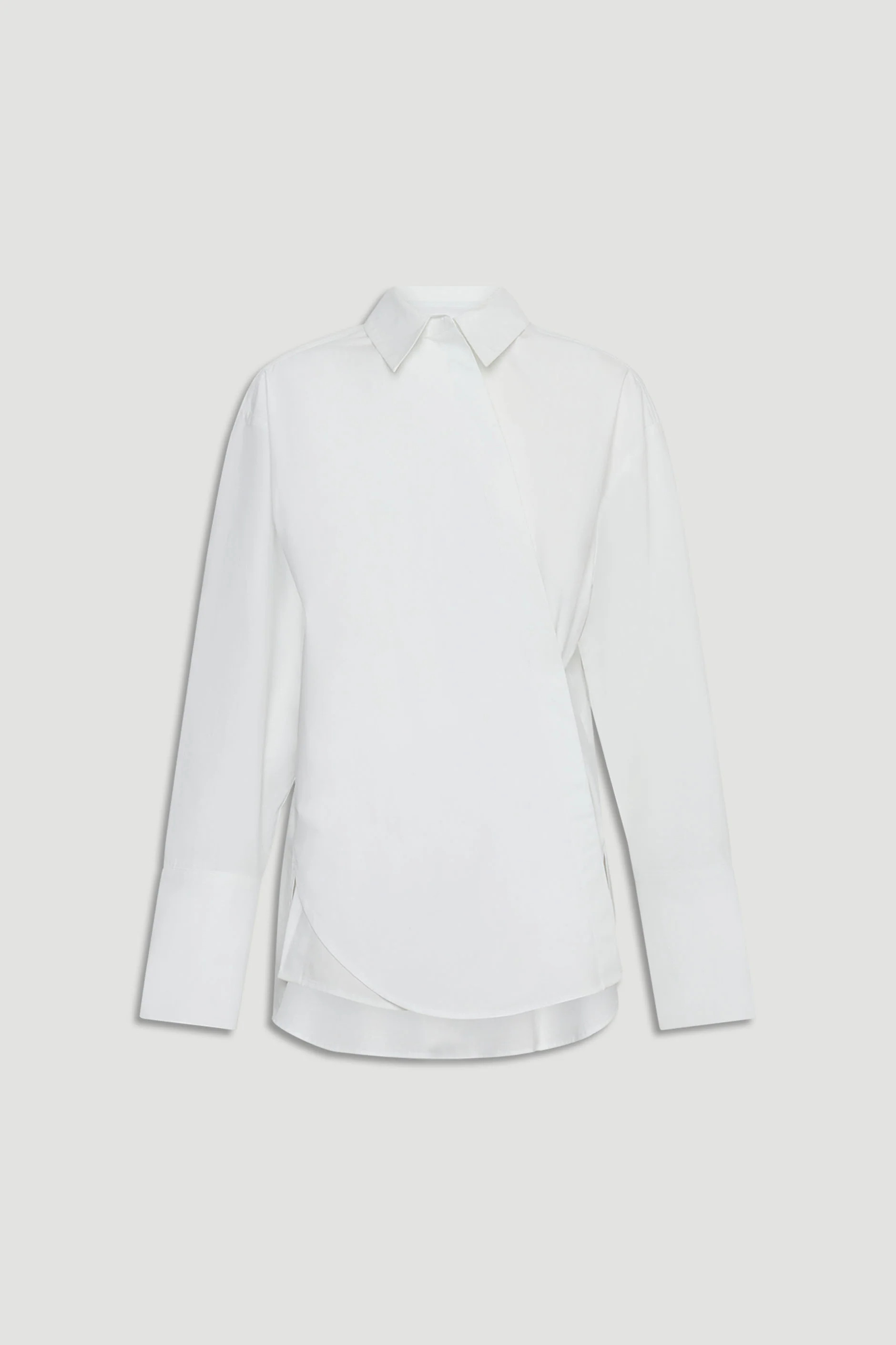 Ivy Button Shirt - White | DECJUBA