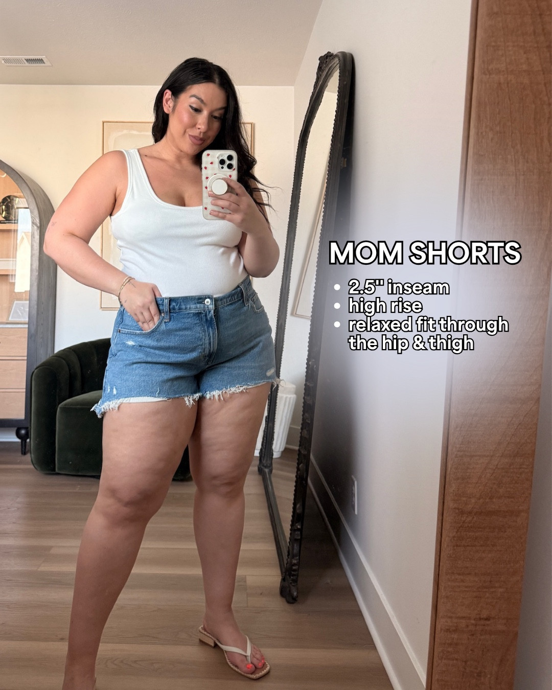 Midsize denim shorts! I'm in a size 33. Abercrombie sale happening now; 20-40% off shorts & swim plus 20% off almost everything else. 
-
-
-
midsize jean shorts, midsize fashion, midsize style, summer shorts, curvy denim, curvy outfit inspo

#LTKmomlife #LTKSeasonal #LTKMidsize