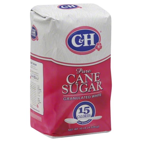 C & H Pure Granulated White Cane Sugar, 10 lb | Walmart (US)