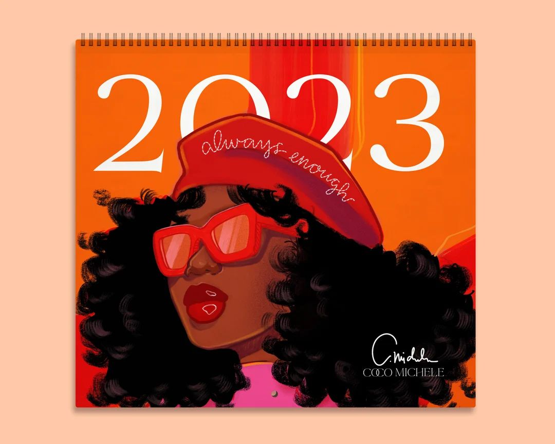 2023 Tear & Frame Mantra Wall Calendar  12 Art Prints With - Etsy | Etsy (US)