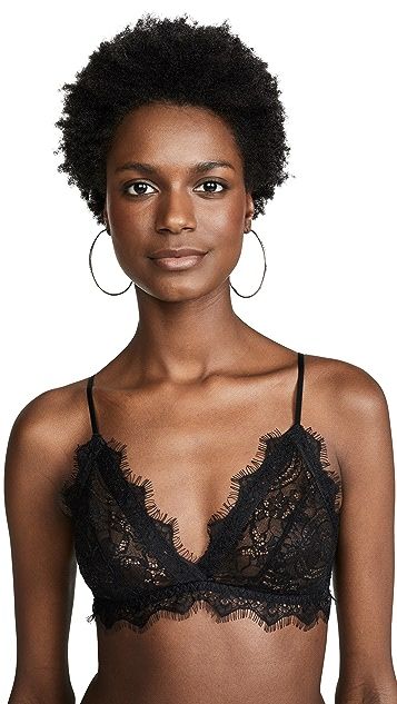 Lace Bra With Trim | Shopbop