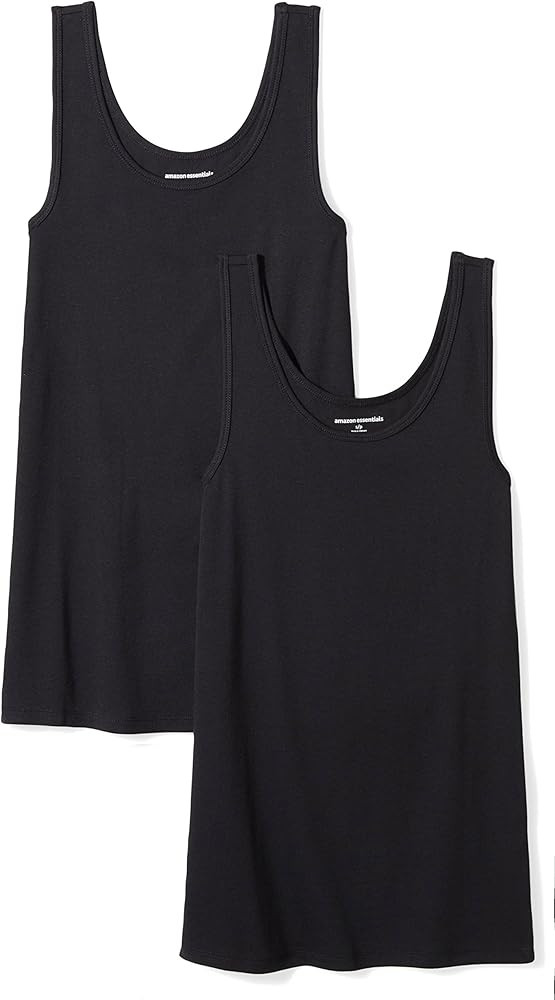 Women's 2-Pack Slim-Fit Tank | Amazon (US)