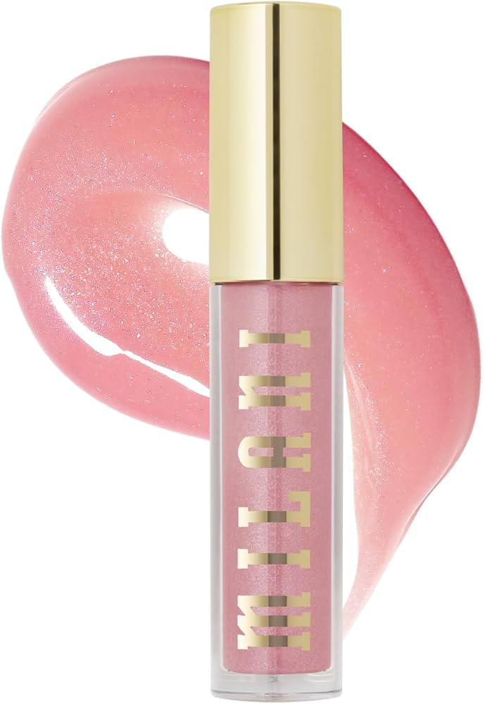 Milani Keep It Full Nourishing Lip Plumper - Sparkling Pink (0.13 Fl. Oz.) Cruelty-Free Lip Gloss... | Amazon (US)