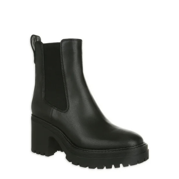 Sam & Libby Women's Camila Heeled Chelsea Bootie - Walmart.com | Walmart (US)