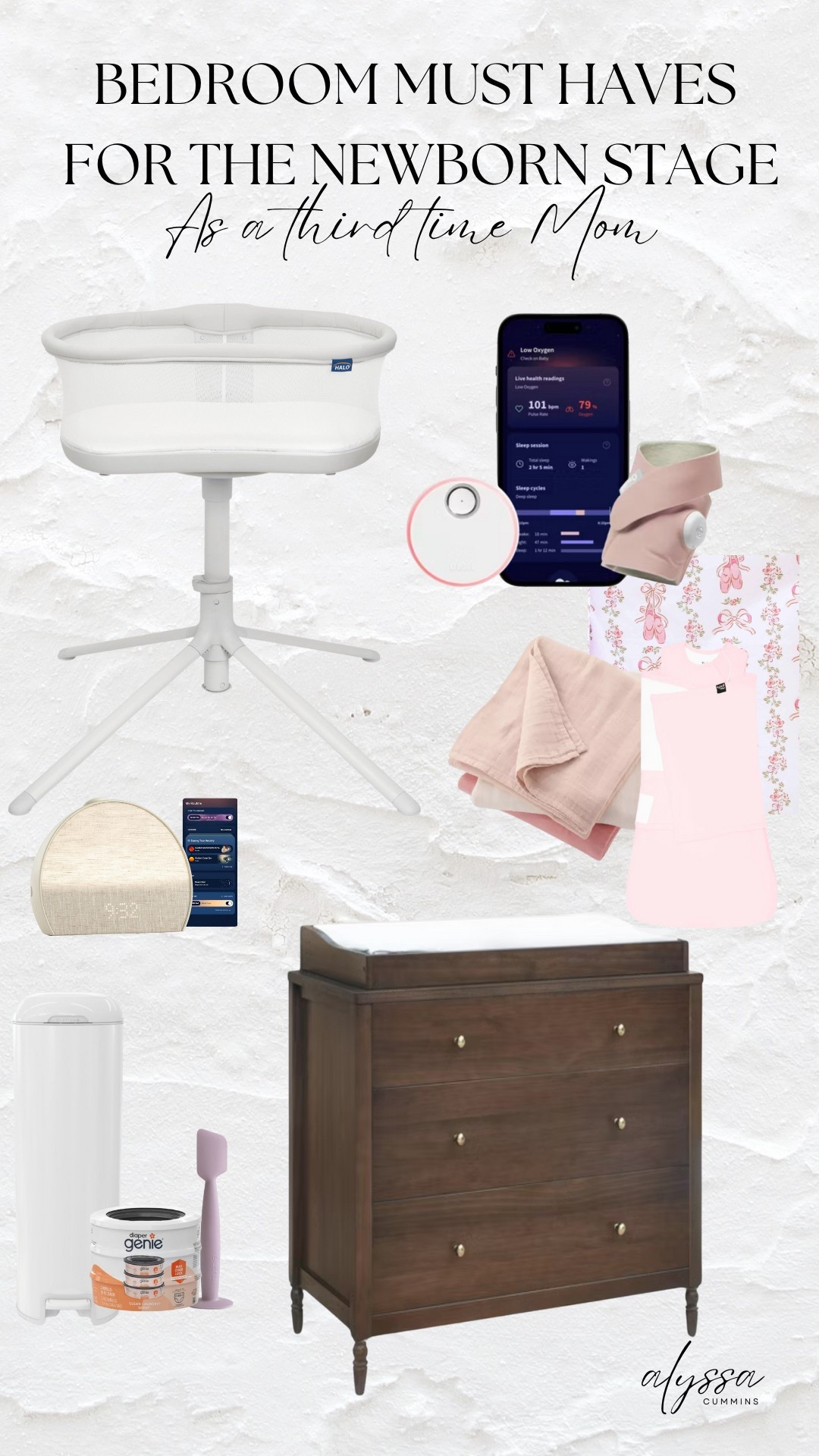 Nest with me at 35 weeks pregnant 🤰with baby #3! 

Feeling so accomplished with everything we got done this weekend, and can't believe sister will be here in a few short days! 

I set up our bedroom a little different this time around- really focusing on convenience and peace of mind. I went for a new bassinet that should be more c-section friendly and also added in a changing table in our bedroom. We've never done that before but it's going to make those late night changes so much more manageable. 