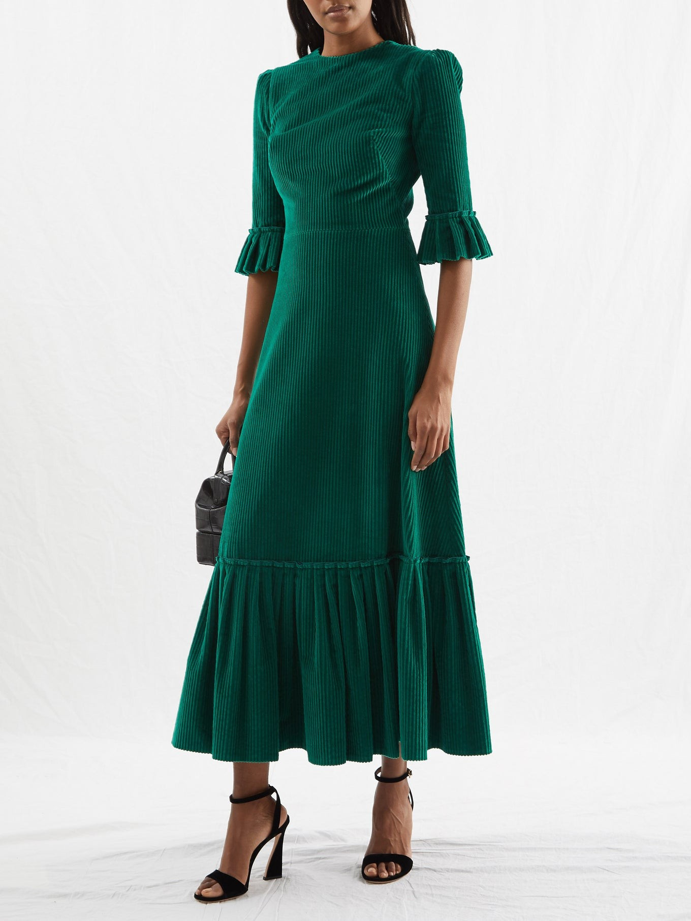 The Festival cotton-corduroy maxi dress | The Vampire's Wife | Matches (US)