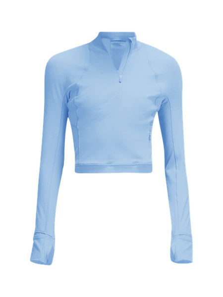 It's Rulu Cropped Half Zip | Women's Long Sleeve Shirts | lululemon | Lululemon (US)