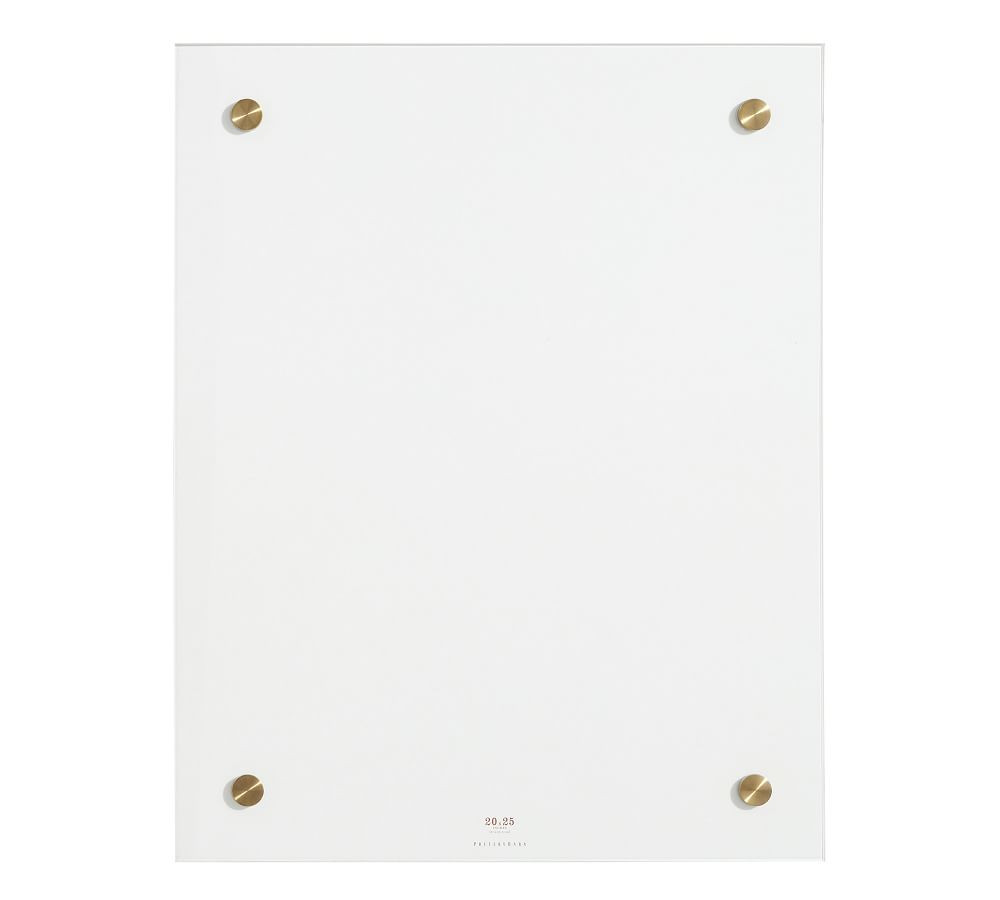 Acrylic Gallery Frame, Brass - 20X25 Overall (Photo Opening: 15.5&amp;quot; x 20.5&amp;quot;) | Pottery Barn (US)