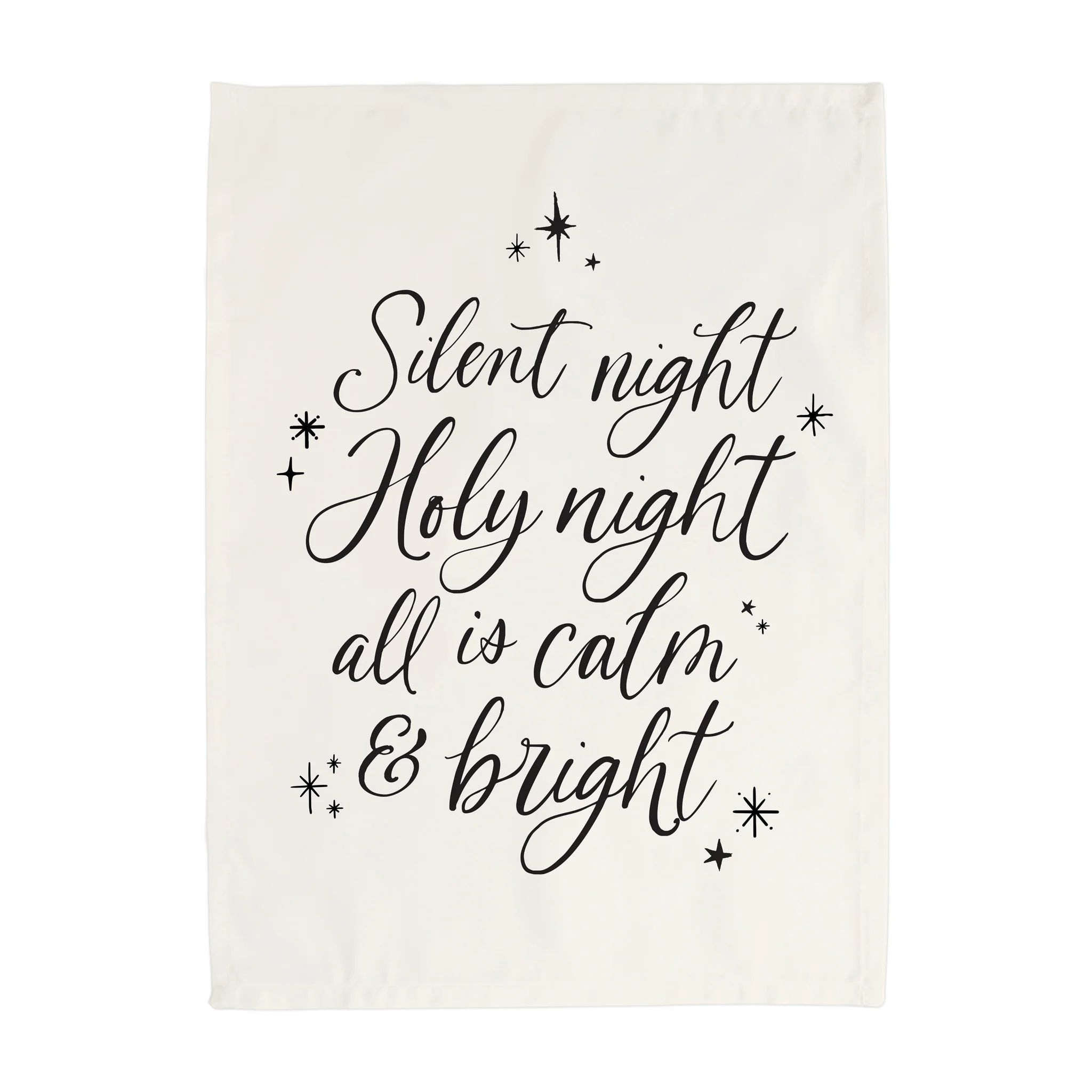 Silent Night Banner | Hunny Prints