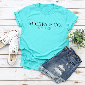 Disney Shirts. 2021 Disney Designer. Disney Shirts. Mickey Mouse Shirts. Minnie Mouse Shirts. Dis... | Etsy (US)