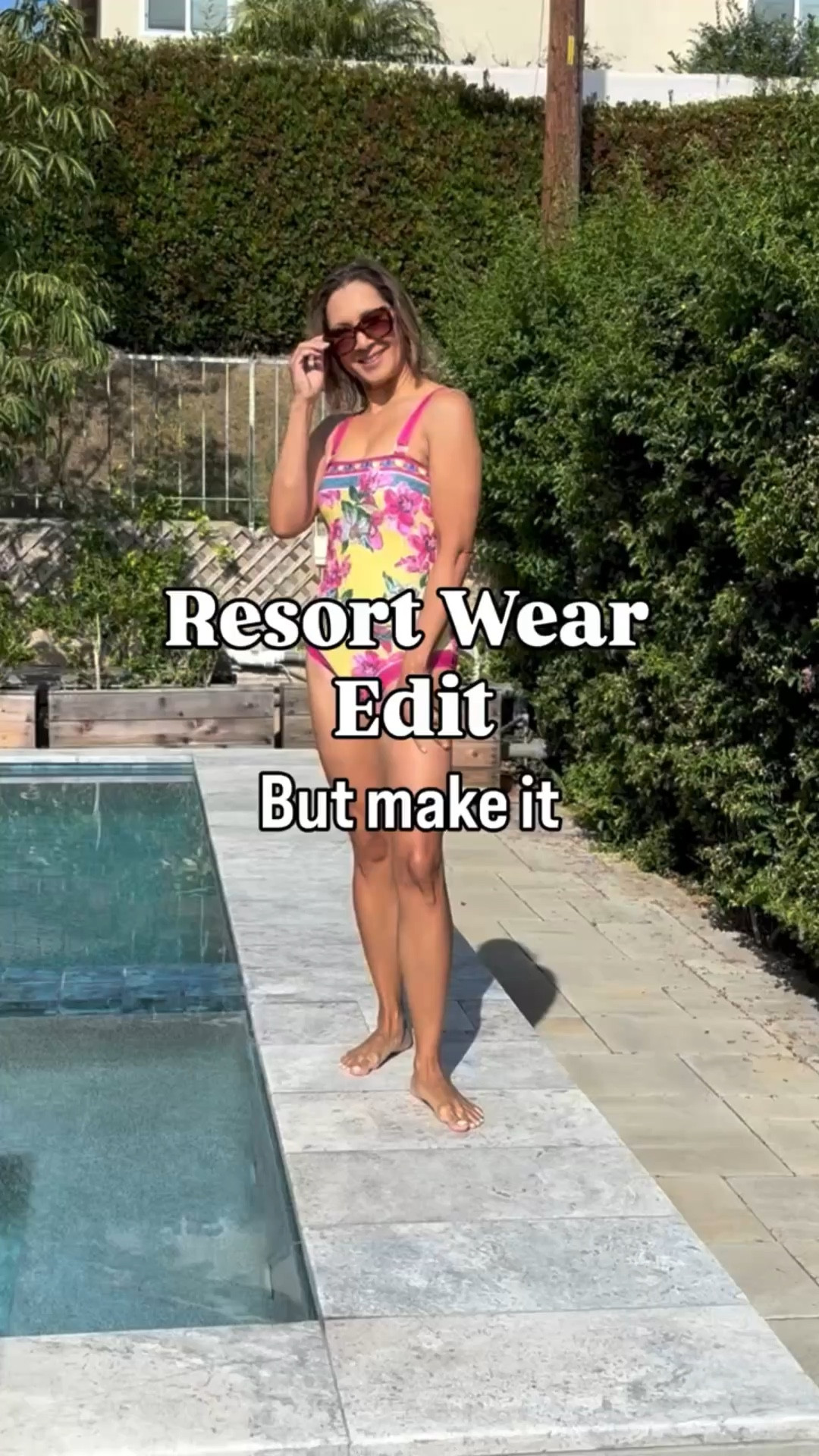 Mentally somewhere on a tropical vacation, and blaming it all on this beautiful swimsuit & sarong cover up!

How could anyone be feeling less than sassy in this suit? The straps are adjustable so I can get the perfect fit.  The padded cups are removable, and it’s a modest cut in the front with good coverage in the back. And the sarong is a beautiful way to go from the poolside situation, to dinner. 

#LTKSwim #LTKSeasonal #LTKTravel #LTKOver40 #LTKmomlife