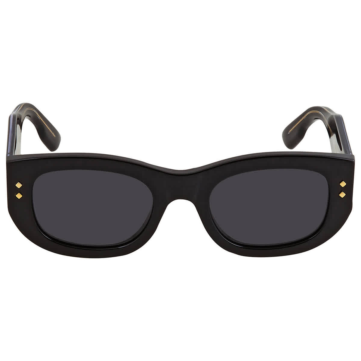Gucci Solid Grey Rectangular Ladies Sunglasses GG1215S 002 51 | Jomashop.com & JomaDeals.com