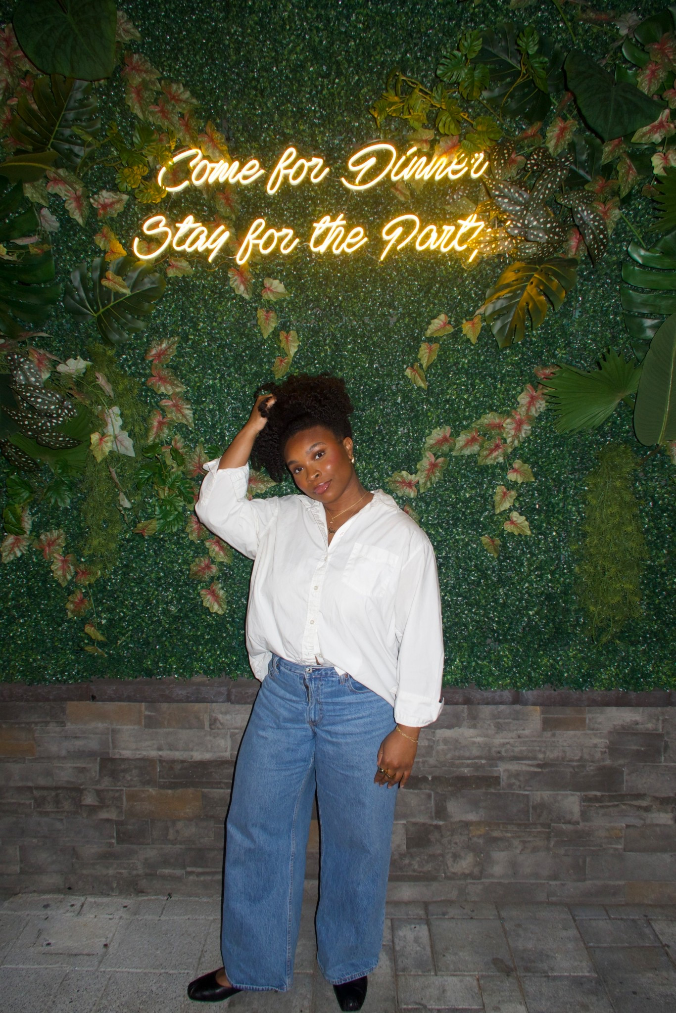 My uniform = oversized button ups and jeans 

#LTKPetite #LTKFindsUnder100