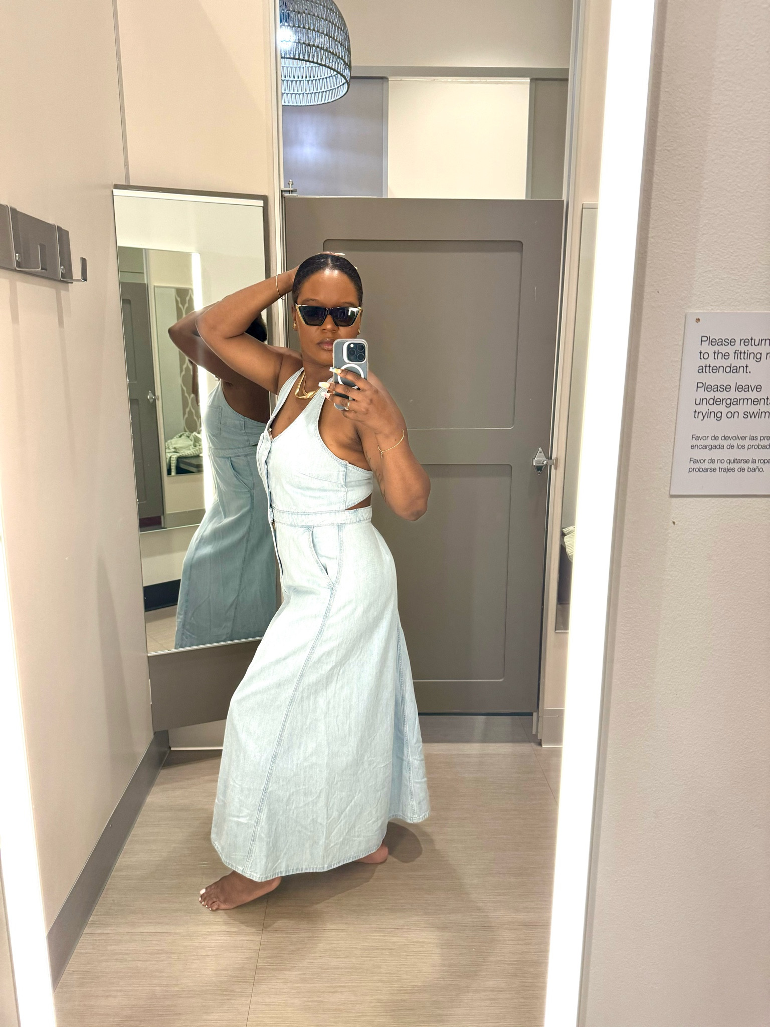 Denim dress , Graduation dress, denim look, vacation outfit , target style 

#LTKStyleTip #LTKFindsUnder100 #LTKMidsize