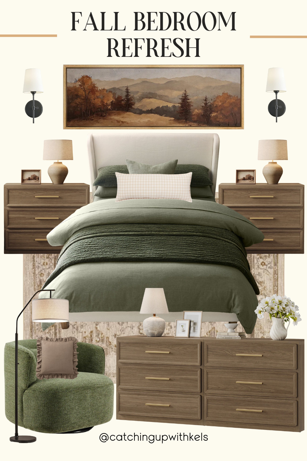Falling for cozy 🍂🛏️✨ A little fall bedroom refresh with warm tones + soft textures makes all the difference! #FallHomeDecor #CozyBedroom #LTKHome #LTKFall #LTKFinds 

 