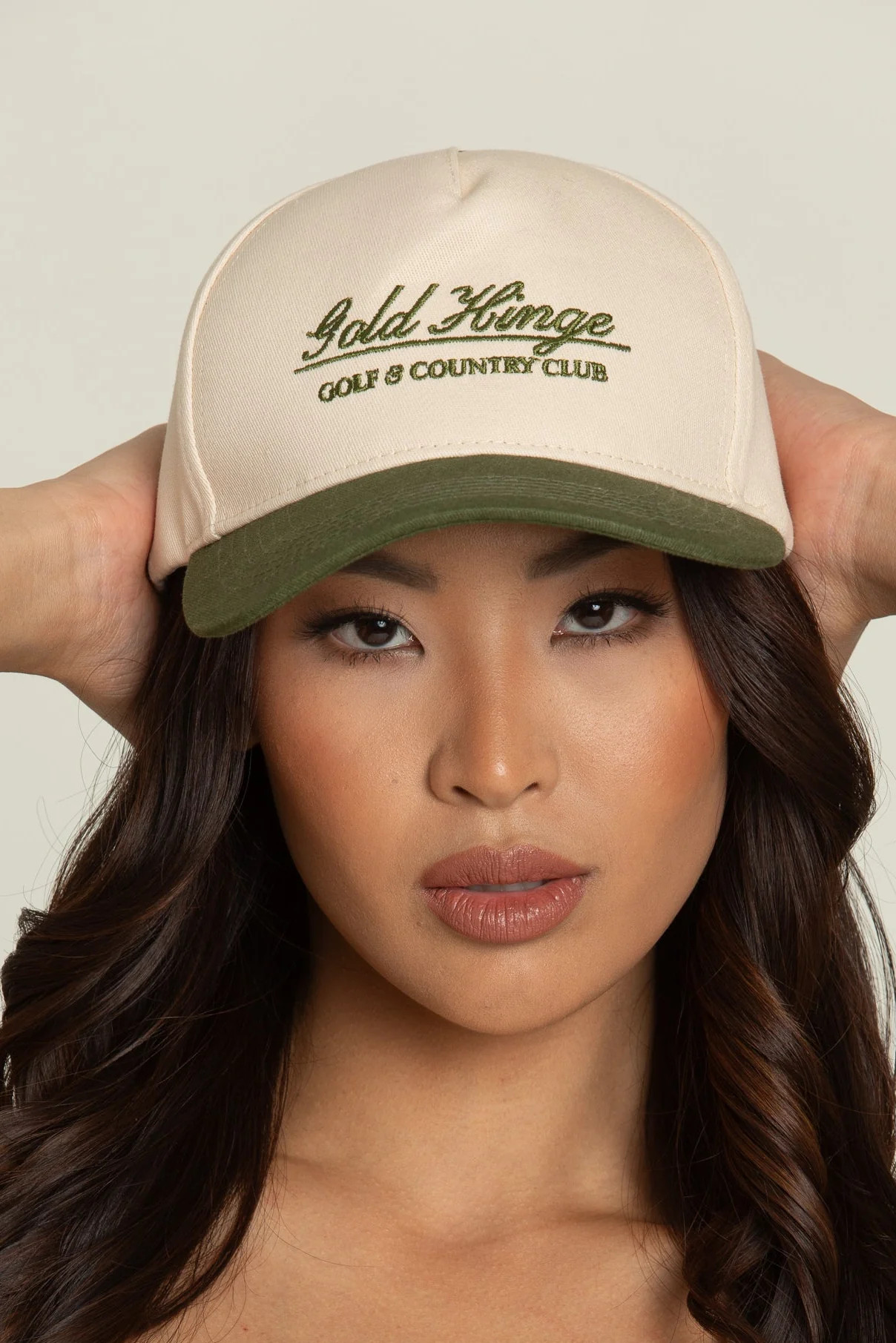 Green GH Country Club Hat | Gold Hinge