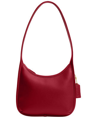 COACH Curve Zip Small Leather Shoulder Bag - Macy's | Macy's Canada