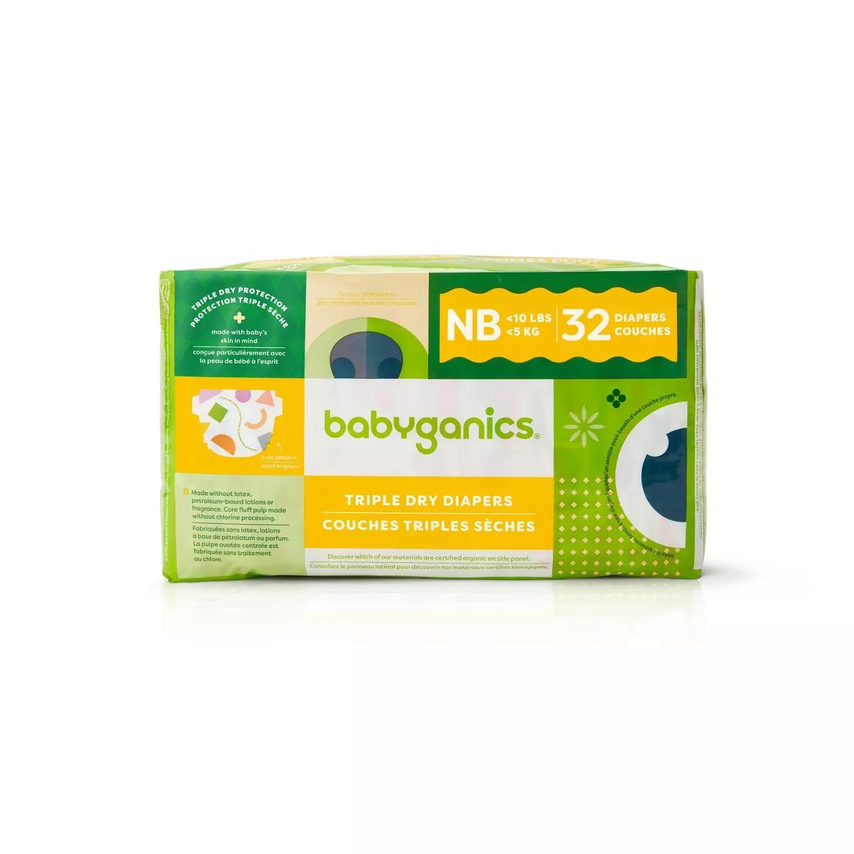 Babyganics Disposable Diapers Bag - Newborn - 32ct | Target