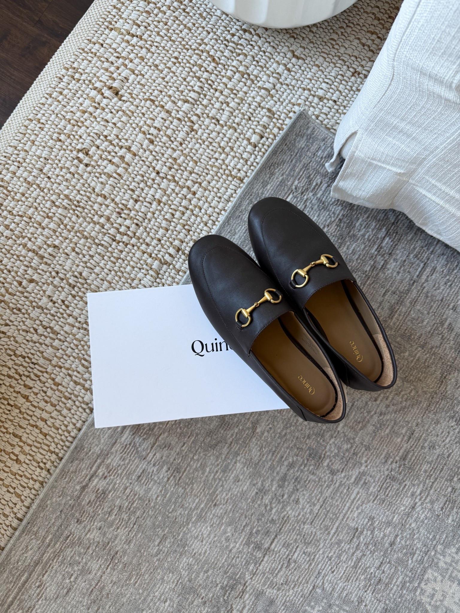 Leather Loafers
True to size 