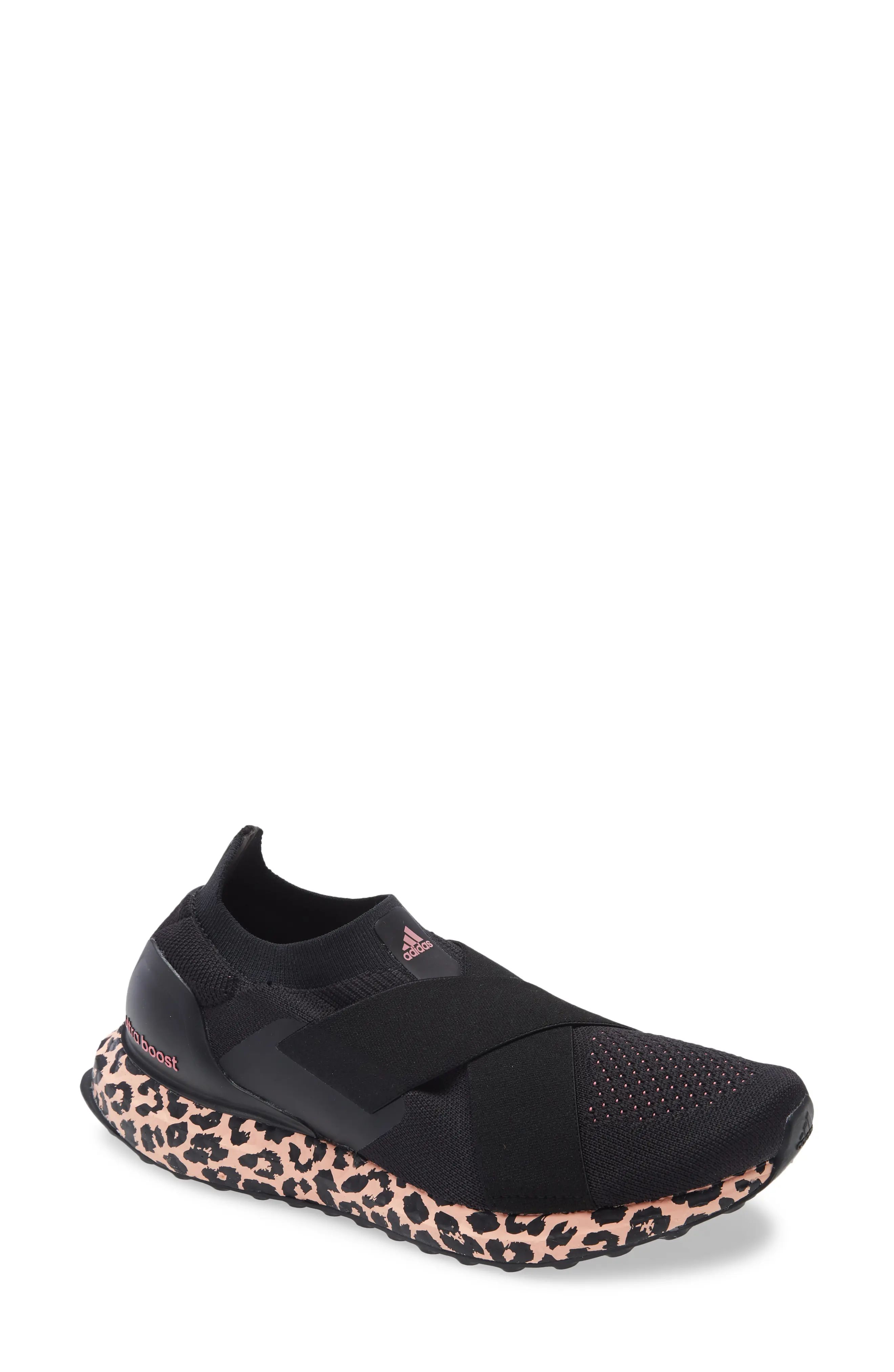 Women's Adidas Ultraboost Slip-On Dna Running Shoe, Size 8 M - Black | Nordstrom