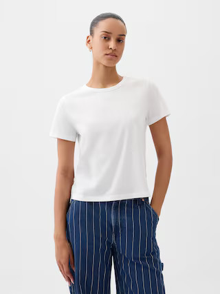 Organic Cotton Vintage Shrunken T-Shirt | Gap (US)