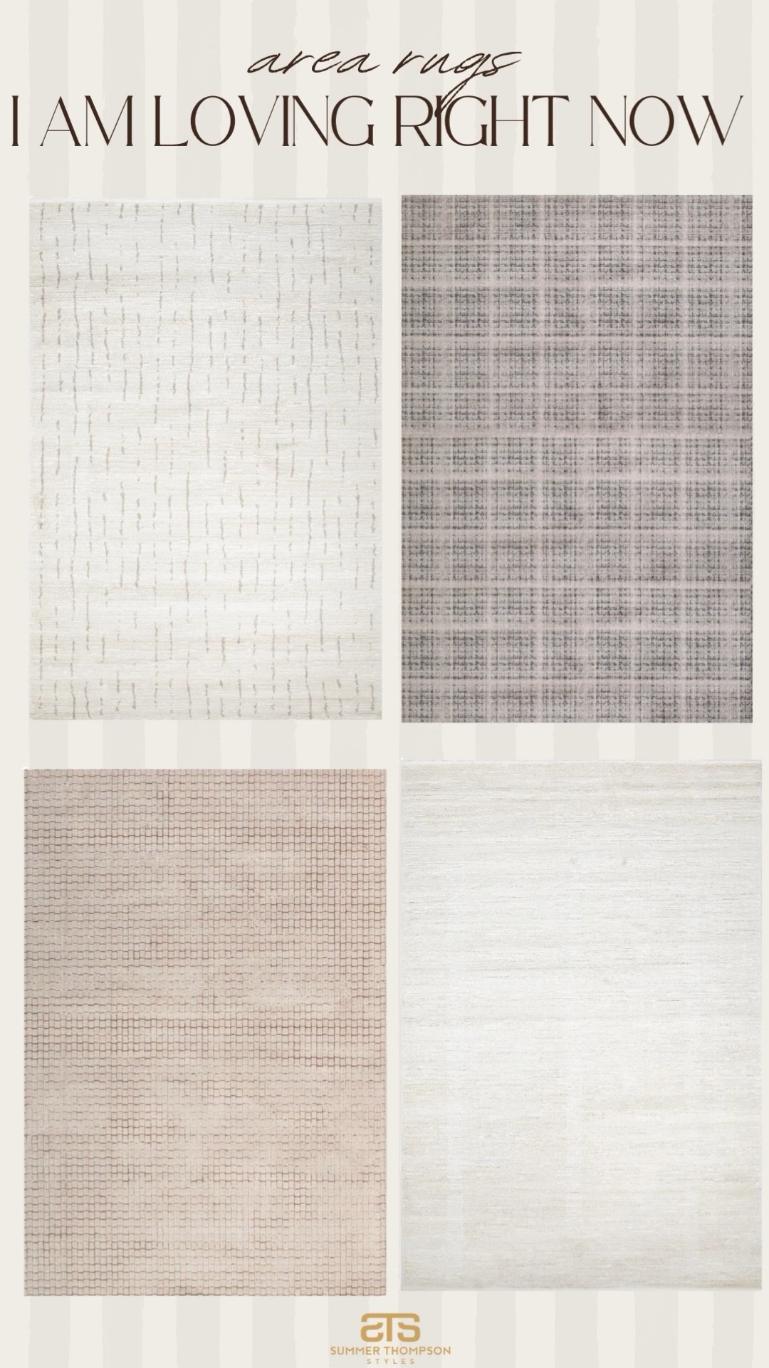 Area rugs I’m loving right now! 

Neutral. Home decor. Area rugs. New home. Floor decor. Trending. Best sellers. Room decor. Must haves  

#LTKHome #LTKSeasonal #LTKFindsUnder100
