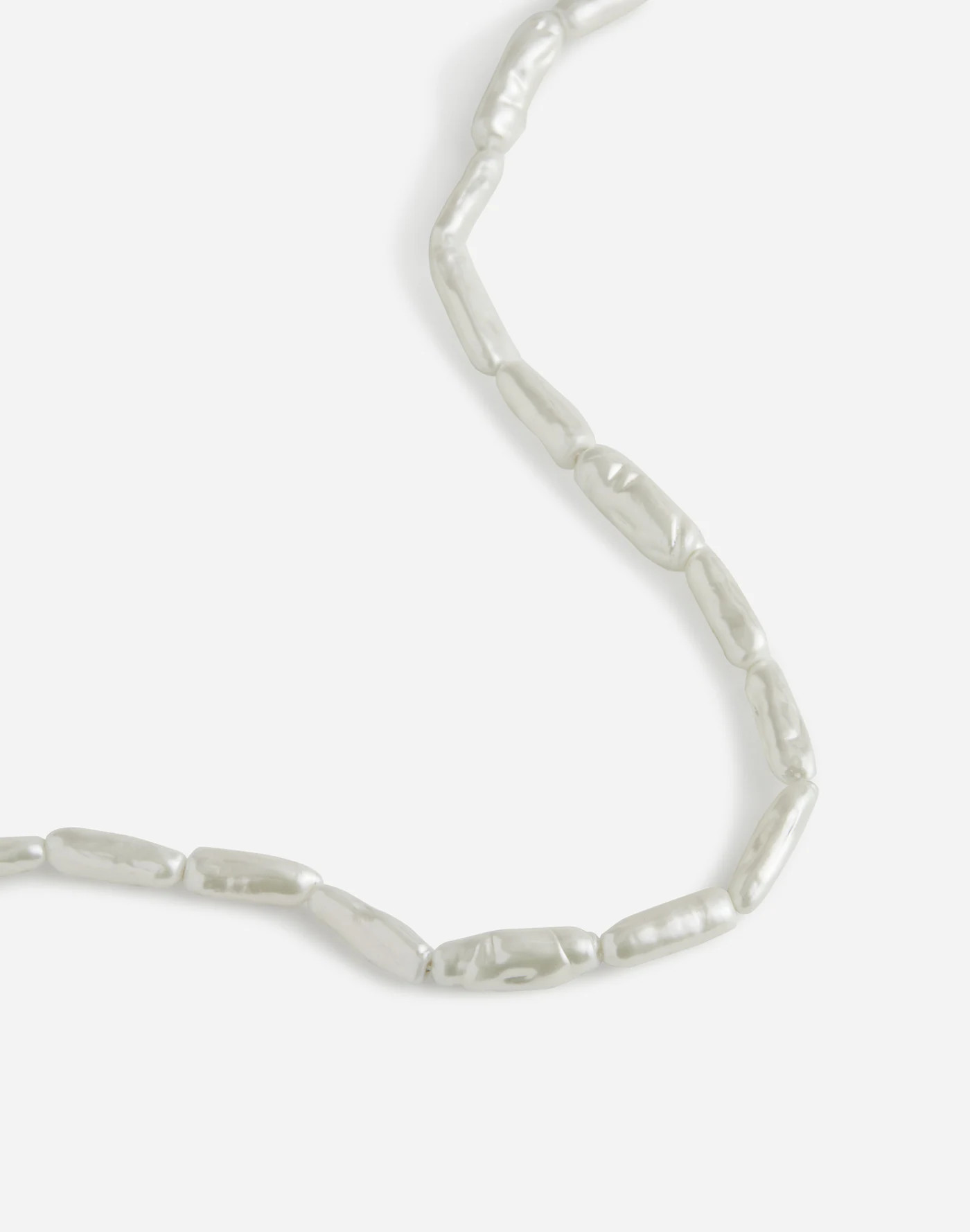 Elongated Pearl Choker Necklace | Madewell
