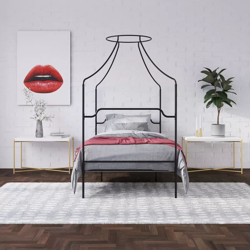 Camilla Metal Canopy Bed | Wayfair North America
