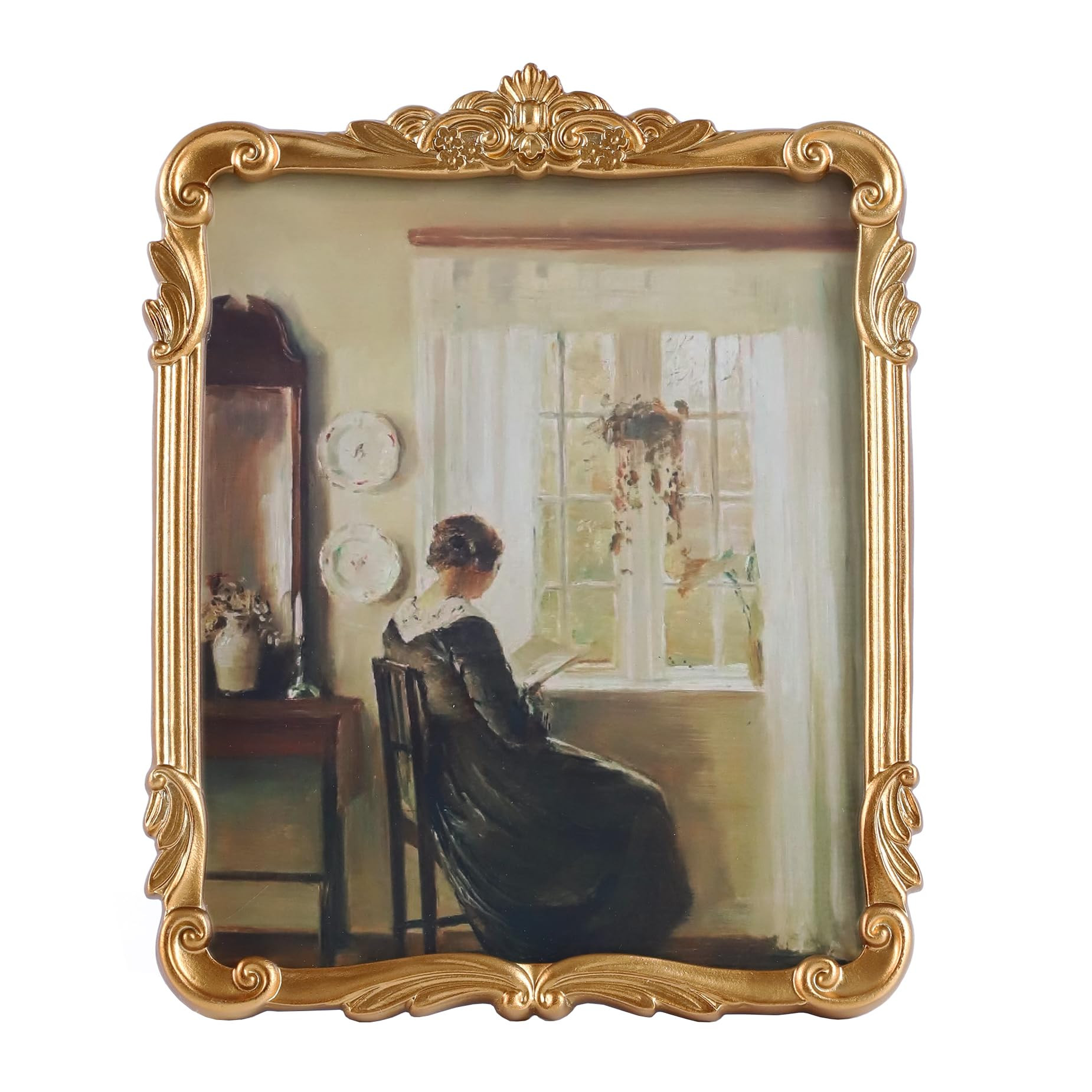 Vintage Picure Frames 8x10 Antique Victorian Gold Bronze Picture Frames for Tabletop and Wall Mou... | Amazon (US)