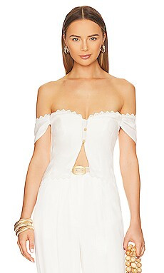 x REVOLVE Lida Pant in Off White | Revolve Clothing (Global)